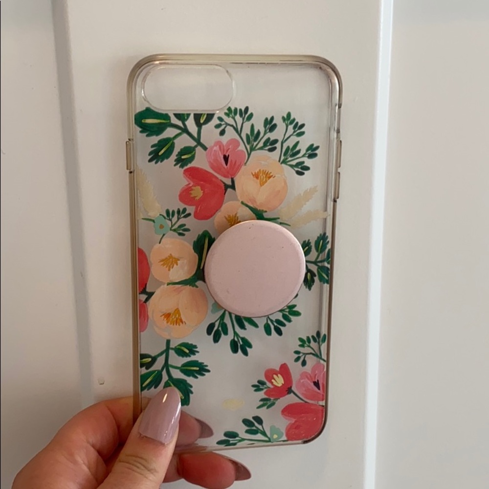 Rifle paper co. I phone 8+ case